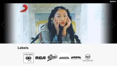 Top 19 Websites Built with WordPress 27 sony-music