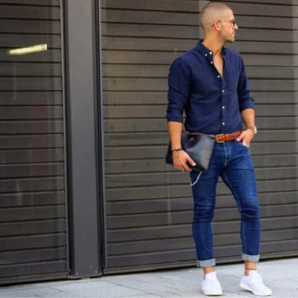 Casual Blue Shirt Combinations (2021): Best 12 Style Tips for Men - Cerfy