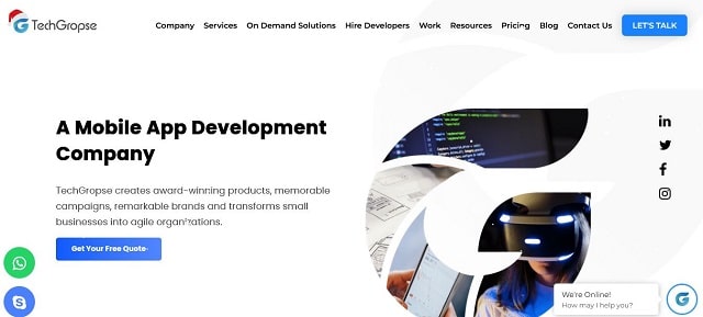 TechGropse Pvt. Ltd iOS App development company