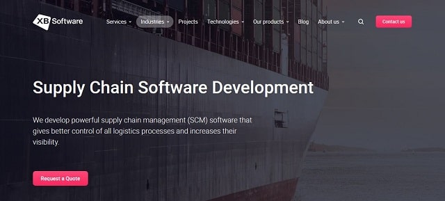 XB Software’s Supplychain Manage software development company